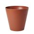 Cache pot "Zante" effet terre cuite qualité premium - 6L Ø25 cm