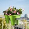 Petite jardinière balcon-Ø30 cm