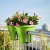 Petite jardinière balcon-Ø30 cm