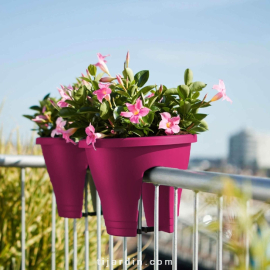 Petite jardinière balcon-Ø30 cm