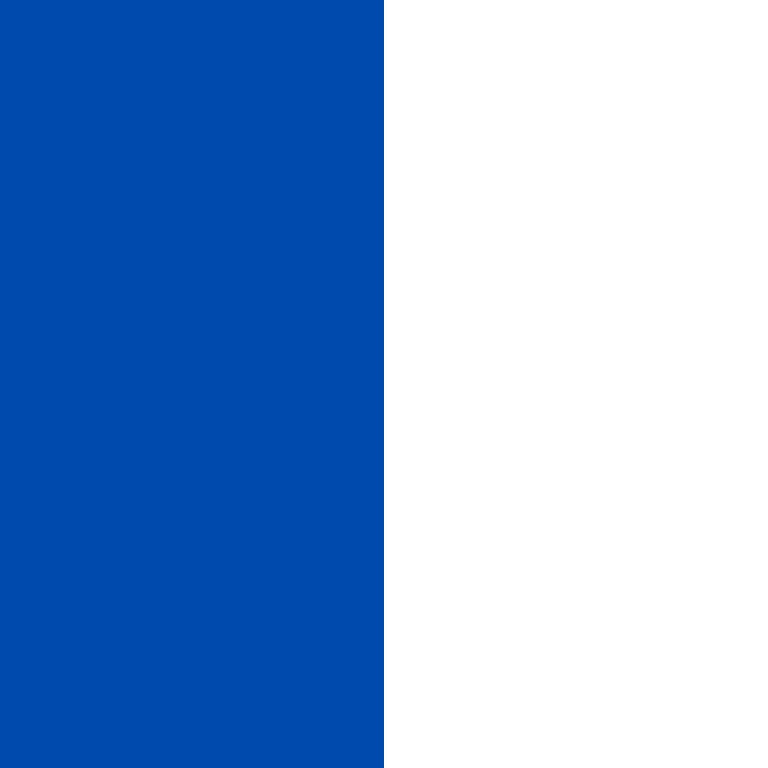 Bleu et blanc