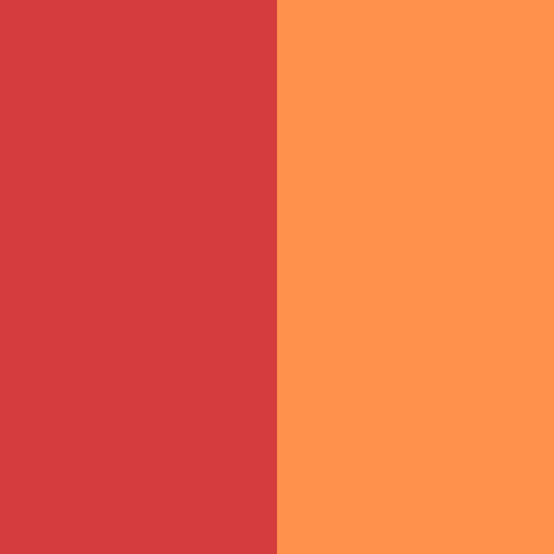 Orange et tropical